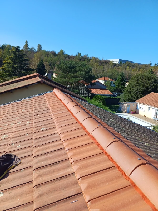 rénovation faîtage toiture tassin la demi lune