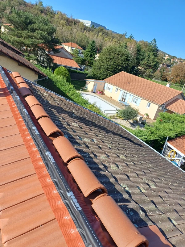 rénovation faîtage toiture tassin la demi lune