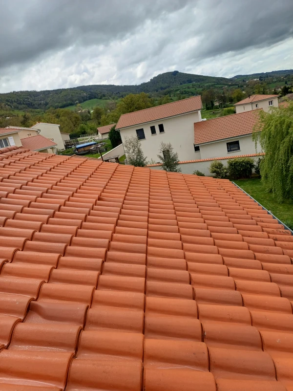 démoussage toiture sainte-foy-l'argentière 2
