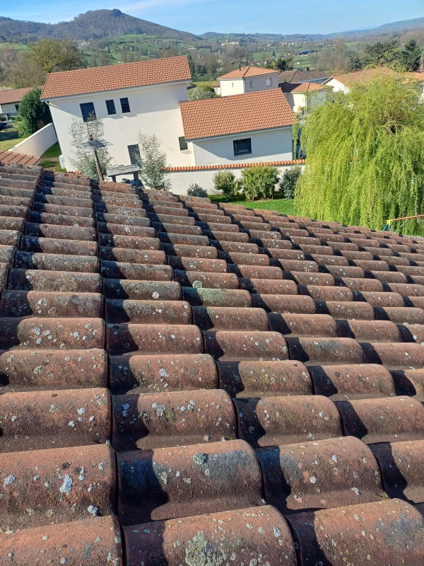 démoussage toiture sainte-foy-l'argentière