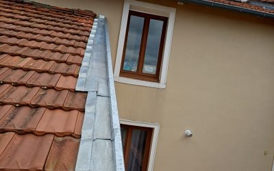 Création couloir en zinc à Chazelles-sur-Lyon